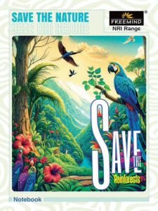 Save the Rainforests 172 Pages School Notebook