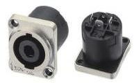 Speakon C1-103/4P-B Socket