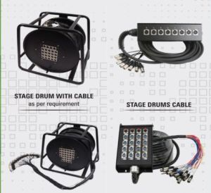 Stage Drum With Cable