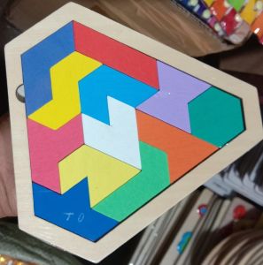 Wooden Block Puzzle Board