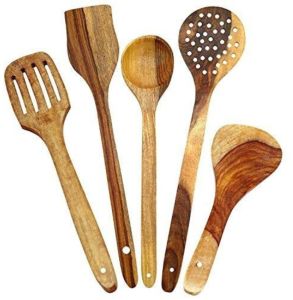 Wooden Cooking Spoon With Masher