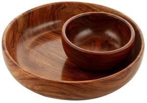 Wooden Multipurpose Serving Bowl