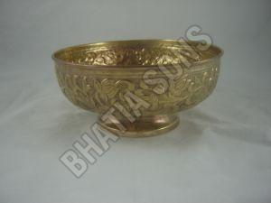 Brass Designer Bowl