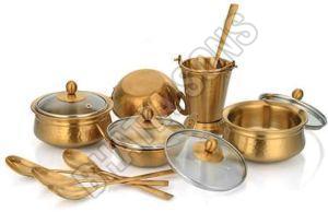 Brass Dinner Set