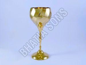 Brass Wine Glass