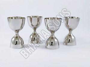 Nickel Plated Brass Peg Measurer