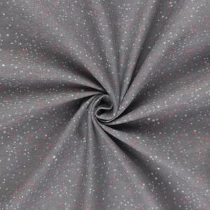 Gray Brushed Printed Flannel Fabrics