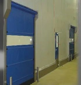 Clean High Speed Rolling Door