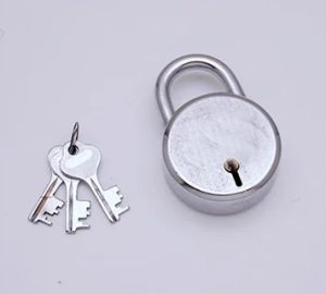 Stainless Steel Round Padlock