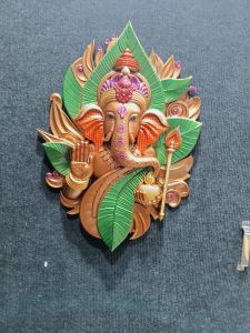 Ganesha Wooden Wall Frame