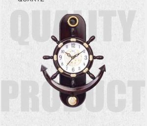 Pendulum Wooden Wall Clock