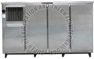 Stainless Steel Commercial Bottle Cooler