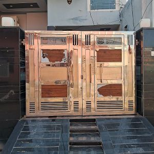 Stainless Steel Main Gate