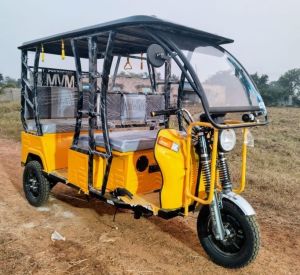 Yellow E-Rickshaw