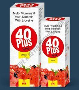 Multivitamin Multimineral L Lysine Syurp