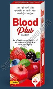 Blood Plus Vitamin B12 Folic Acid Iron Syrup