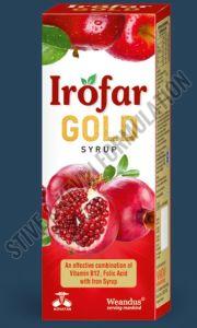 Irofar Gold Vitamin B12 Folic Acid Iron Syrup