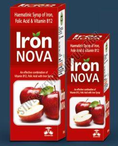 Iron Nova Iron Folic Acid Vitamin B12 Syrup