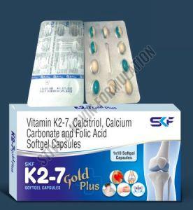 K2-7 Gold Plus Softgel Capsules