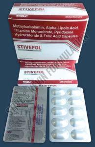 Stivefol OD Methycobalamin Alpha Lipoic Acid and Folic Acid Capsule