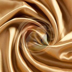 Plain Golden Satin Fabric