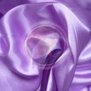 Plain Purple Satin Fabric