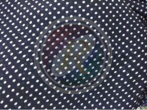 Polka Dot Georgette Fabric