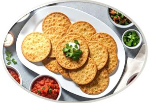 Corn Methi Bhakri Khakhara