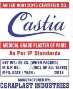 Orthopedic Grade Plaster