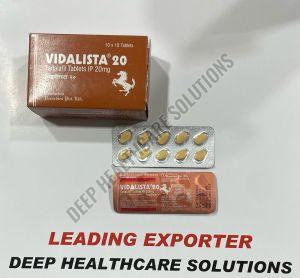 Vidalista 20mg Tablets