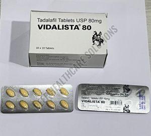 Vidalista 80 Mg Black Tablets
