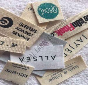 Cotton Label Printing Services