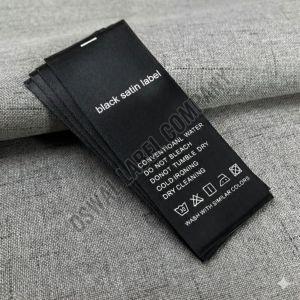 Imported Satin Labels