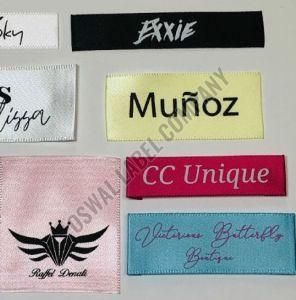 Satin Label Printing Services