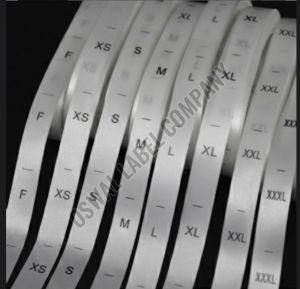 Satin Size Labels