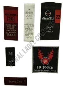 Woven Wash Care Labels