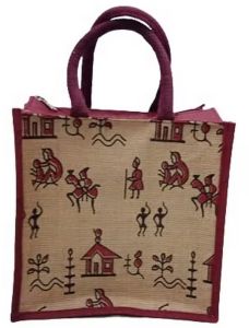 Kalamkari Jute Bag