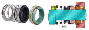 U74 Rubber Bellow Unbalance Seal