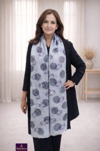 Block Printed Linen Stoles