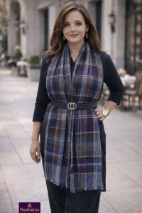 Wool Check Fabric