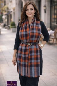 Wool Check Fabric