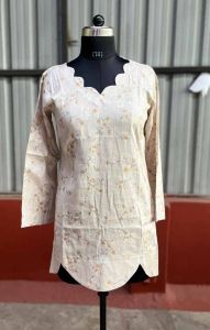 Flower Ladies Printed Kurti