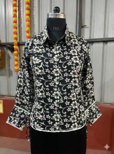 Printed Full Sleeve Women Top