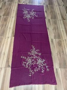 Hand Paint Woolen Stole