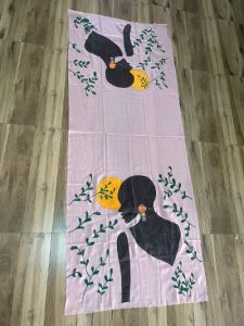 Hand Paint Woolen Stole