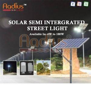 12W 2 in 1 Solar LED Street Light