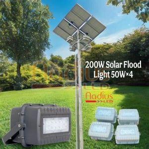 200W High Mast Solar LED Flood Light