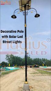 20W Decorative Pole Solar LED Street Light