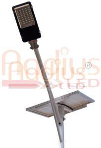 30W Tilted Arm Solar LED Street Light