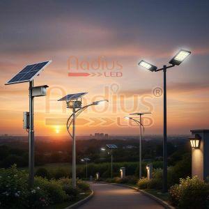 50W Smart Landscape Solar LED Street Light
